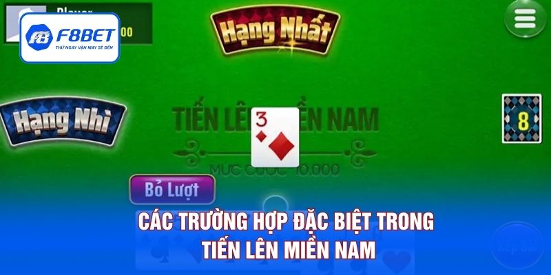 Các trường hợp đặc biệt trong tiến lên miền Nam
