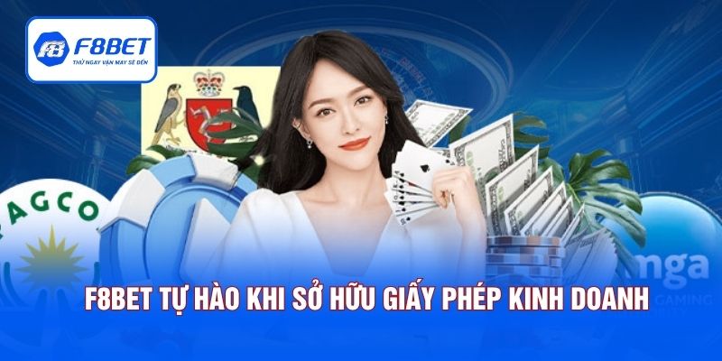 F8BET tự hào khi sở hữu giấy phép kinh doanh