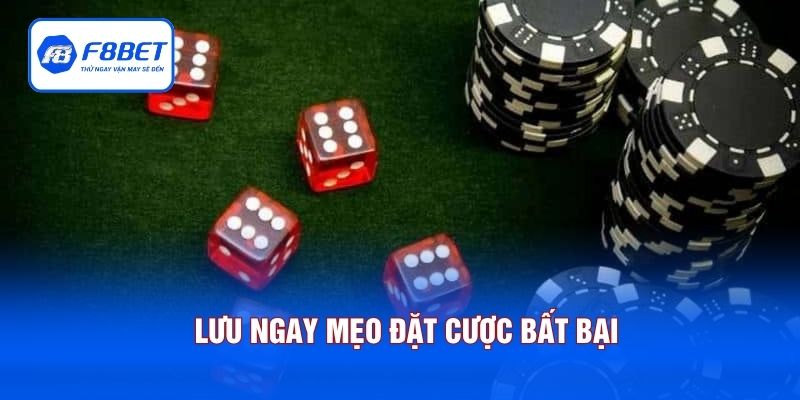 Lưu ngay mẹo đặt cược bất bại